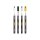 Acrylstifte - Acrylmalstifte MFP-Acrylmarker 4,0mm,  im 4er Pack