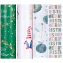 Geschenkpapier " Weihnachten "  2 m x 70 cm ,...
