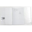 Buchhülle - Buchumschlag 21,5 cm x 38,0 cm,...