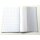 Buchhülle - Buchumschlag 21,5 cm x 38,0 cm, transparent aus PP-Material