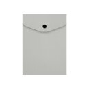 Dokumententasche  A7 , PP- Material " Farb- Mix"  - mit Druckknopfverschluss