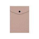 Dokumententasche  A7 , PP- Material " Farb- Mix"  - mit Druckknopfverschluss