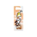 Silikon-Pin-Set "MFP Gifty" Motiv- Mix, im 3er Blister