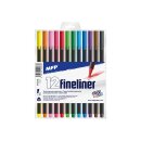 Fineliner MFP- Fineliner, 0,7 mm Strichstärke,...