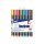 Fineliner MFP- Fineliner, 0,7 mm Strichstärke, farblich sortiert, im 12er Pack