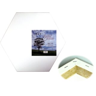 Keilrahmen Hexagon 15 cm 300 g/m² VE 6