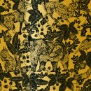 Geschenkpapier "Gold/Schwarz Chic Design" 2 m x 70 cm , ca. 60 g/m² , sortiert