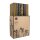 Geschenkpapier "Gold/Schwarz Chic Design" 2 m x 70 cm , ca. 60 g/m² , sortiert