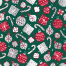 Geschenkpapier "Weihnachts- und Winterdesign" 2 m x 70 cm , ca. 50 g/m² , sortiert
