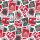 Geschenkpapier "Weihnachts- und Winterdesign" 2 m x 70 cm , ca. 50 g/m² , sortiert
