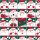 Geschenkpapier "Weihnachts- und Winterdesign" 2 m x 70 cm , ca. 50 g/m² , sortiert
