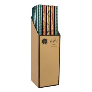 Geschenkpapier "Everday Jahresend- Design" 5 m x 1 m , ca. 55 g/m² , sortiert