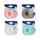 Klebefilm- Handabroller Jumbo inkl. 1 Rolle Klebefilm 18 mm x 33 m, farbl. sortiert