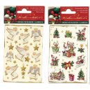 Weihnachten  Sticker  "Weihnachsgeschenksticker " 8 x 12 cm, sortiert