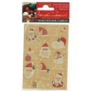 Weihnachten  Sticker  "Weihnachsgeschenksticker " 8 x 12 cm, sortiert