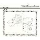 Weihnachten  Sticker  "Weihnachsgeschenksticker " Goldsticker Motiv- Mix 17 x 25 cm