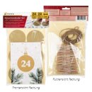 Weihnachten DIY Adventskalender - Bastelset mit...