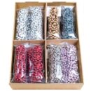 Geschenkband Mini-Schleifen "Glitter- Mix...