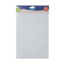 Glitzerpapier selbstklebend DIN A4 - 3 Blatt, Farb-Mix, im Polybeutel