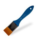 Pinsel golden Synthetikhaar Flach Gr. 1,5 / 4,0 cm VE12