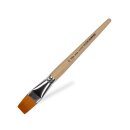 Pinsel Synthetikhaar MES- Schule Flach Gr. 22 kurzer...