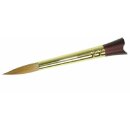 Pinsel Rotmarderhaar Spitz Gr. 3 ergonomische...