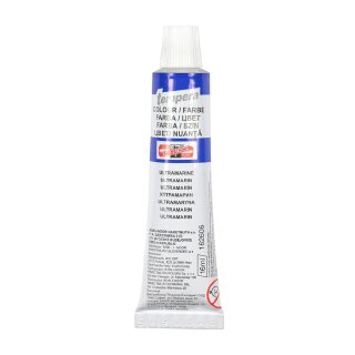 Temperafarbe 16 ml / Tube  - Ultramarine Blue -