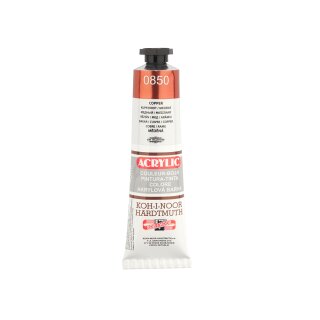 Acrylfarbe 40 ml Tube  - Copper / 0850  -