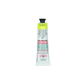 Acrylfarbe 40 ml Tube  - Lemon Yellow / 0200  -