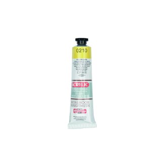 Acrylfarbe 40 ml Tube  - Dark Yellow / 0210  -