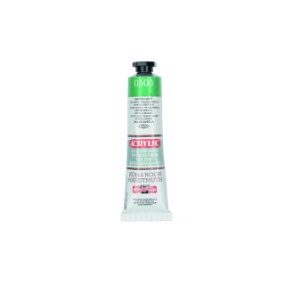 Acrylfarbe 40 ml Tube  - Light Green / 0500  -