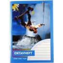 Schulheft Oktavheft A 6 liniert 32 Blatt 70 g/qm...