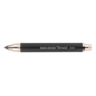 Druckbleistift kurz Versatil - soft Metall - schwarz...