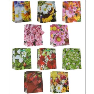 Geschenktüte  Geschenktasche  ca. A 6  /  verschiedene Design , sortiert