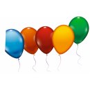 Luftballons  10er Pack sortiert  Umfang ca. 60 cm