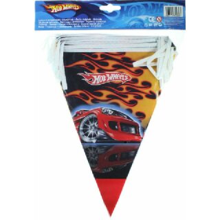 Girlande Wimpelkette  HOT- WHEELS -  4 m