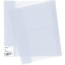 PP Buchhülle  20,5 x 38,0 - flexible Einstecklasche