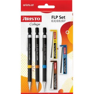 Druckbleistift- Set 6 - teilig Aristo - 0,3 mm , 0,5...