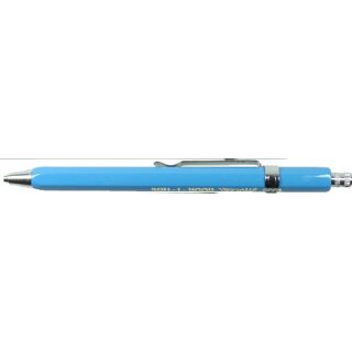 Druckbleistift kurz Versatil Metall - blau 2,0 mm...