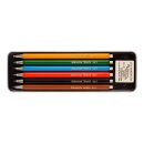 Druckbleistift 6er Set Versatil Metall - farblich...