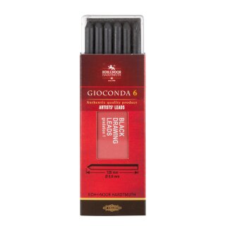 Graphitminen 5,6 mm, 6er Pack - 1= weich ( 1004PK ) VE 12