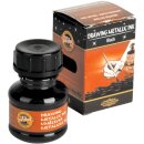 Zeichentusche  Künstlertusche  20g  - Metallic Black -