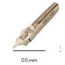 Schriftfedern - Kalligrafiefedern HI-705 /0,5 mm...