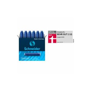 Tintenpatronen Standardformat -  königsblau -  6er Pack