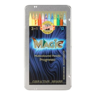 Progresso Magic Farbstifte Christmas 12er Set im...
