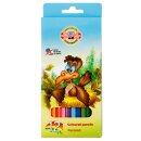 Buntstifte Vogel Schul- Farbstifte 12er Pack