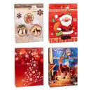 Weihnachten Geschenktüte A3 sortiert VE 12