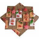 Weihnachten  Servietten  20er Pack - 3-lagig ,  33 x 33 , verschiedene Motive