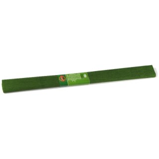 Krepp- Papier " Green Olive " 50 cm x 200 cm