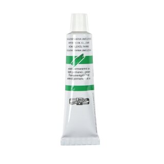 Ölmalfarbe- Mánes Colours  16 ml Tube  - Permanent Green Light -